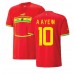 Maillot de foot Ghana Andre Ayew #10 Extérieur vêtements Monde 2022 Manches Courtes